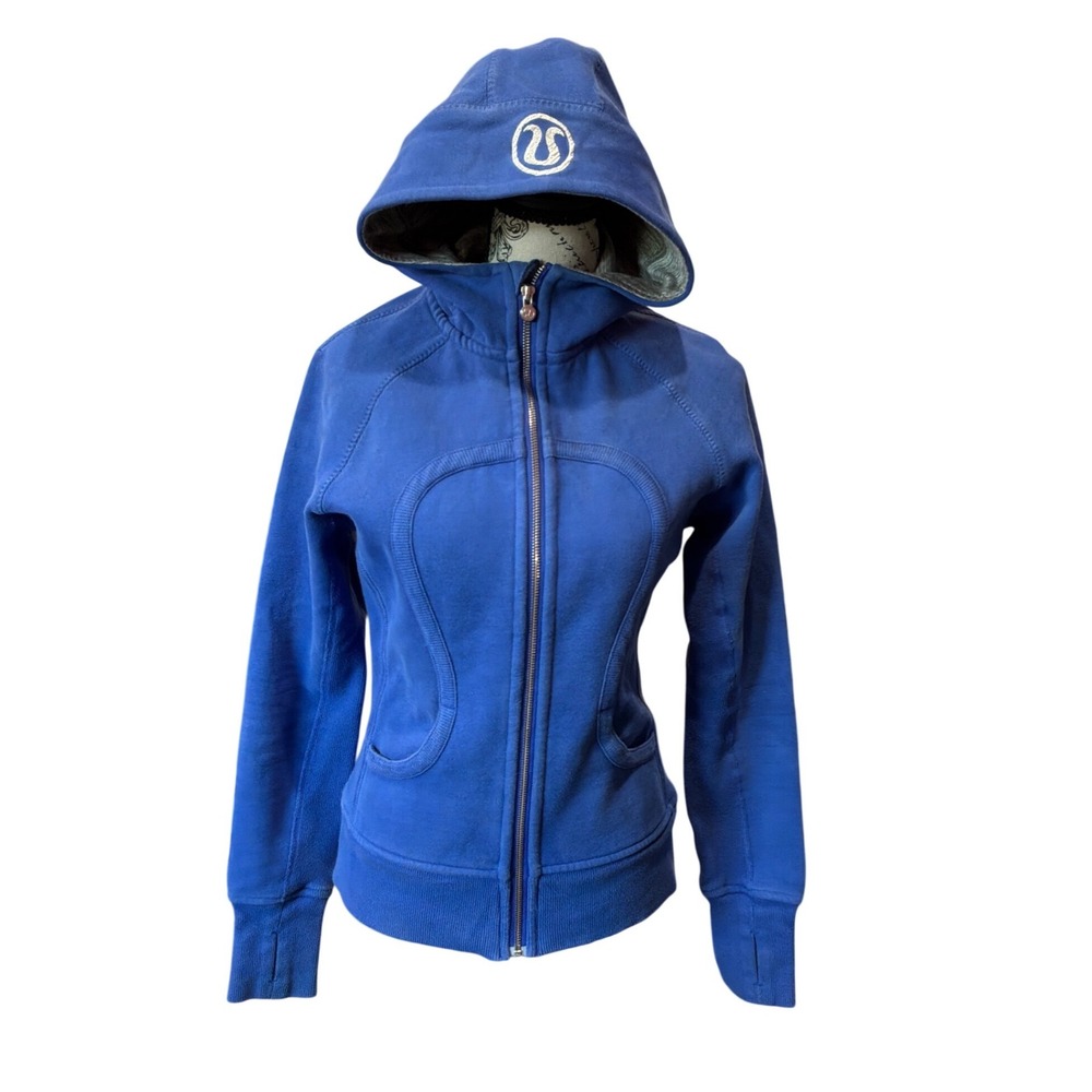 Lululemon Scuba Hoodie Special Edition Royal Blue Full Zip Fleece Sweatshirt